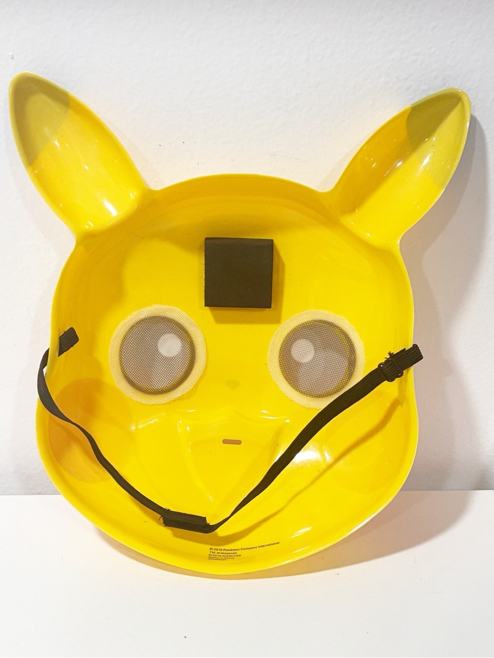 Pokemon Pikachu Mask Costume Adjustable One Size Fits All Dress Up - Picture 3 of 4